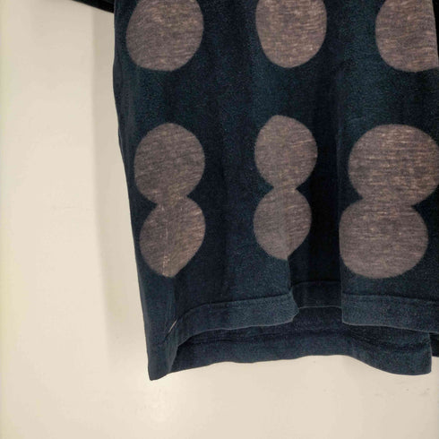コムデギャルソンオム COMME des GARCONS HOMME AD2002 田中オム クルーネック ドット加工 クルーネックTシャツ メンズ