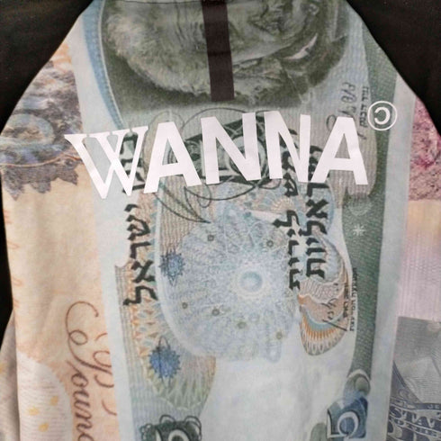 フメイ WANNA xxxx FRB Paper Hoodie メンズ JPN:1