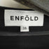 エンフォルド ENFOLD ノーカラージャケット カーディガンジャケット ボンディング レディース 38