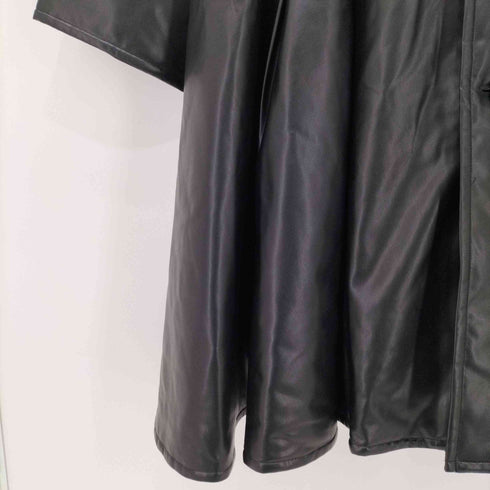 ケモノ KEMONO 2023SS Faux Leather Over Coat レザー オーバー コート レディース
