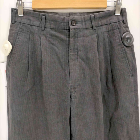 コムデギャルソンオム COMME des GARCONS HOMME 80S デカオム 2タックスラックス メンズ JPN:L
