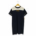 ミルクフェド MILKFED. LOGOTAPEFOOTBALLDRESS ロゴテープ フットボールドレス ワンピース レディース