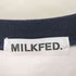 ミルクフェド MILKFED. LOGOTAPEFOOTBALLDRESS ロゴテープ フットボールドレス ワンピース レディース