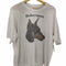 ヘインズ Hanes 90S MADE IN USA Doberman アニマルプリントクルーネックTシャツ メンズ import:XL