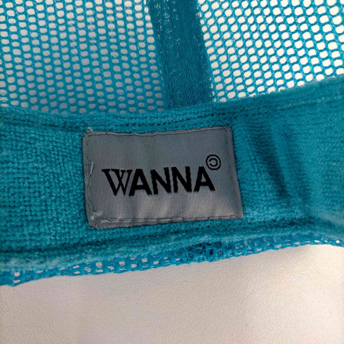フメイ WANNA キャラクター刺繍 メッシュキャップ メンズ