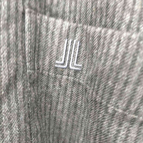 ランバンコレクション LANVIN COLLECTION ウールストライプシャツ メンズ import:M