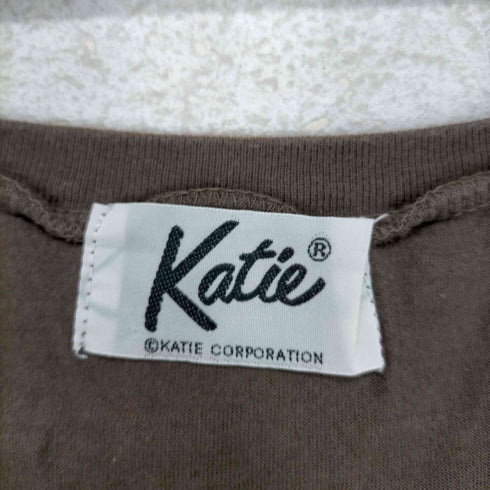 ケイティ Katie ペンキデザインカットソー Y2K レディース