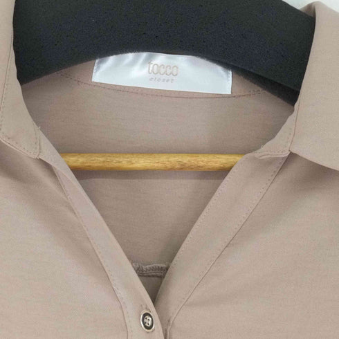 トッコクローゼット tocco closet 開襟シャツワンピース レディース JPN:M