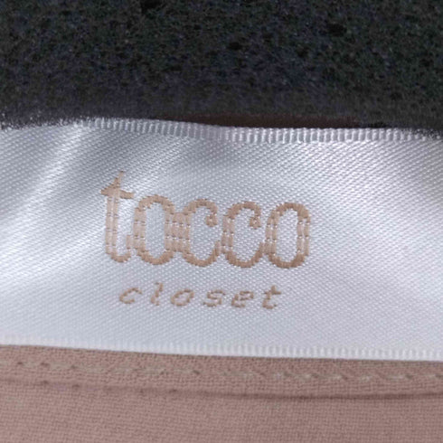 トッコクローゼット tocco closet 開襟シャツワンピース レディース JPN:M