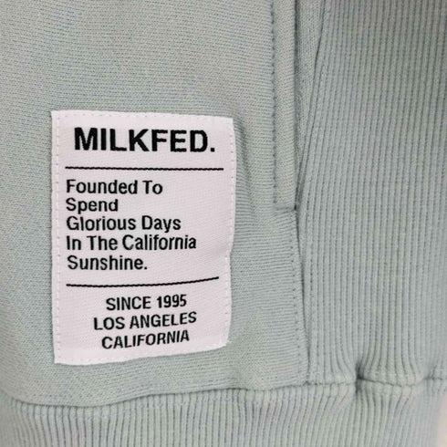 ミルクフェド MILKFED. フロントワッペン クルーネックスウェット レディース ONE SIZE