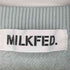 ミルクフェド MILKFED. フロントワッペン クルーネックスウェット レディース ONE SIZE