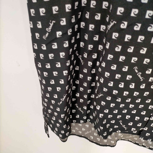 ピエールカルダン pierre cardin 別注 モノグラム柄 オープンカラーシャツ メンズ JPN:L