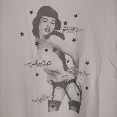 ケイティ Katie フロントプリントクルーネックTシャツ レディース JPN:M