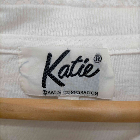 ケイティ Katie フロントプリントクルーネックTシャツ レディース JPN:M