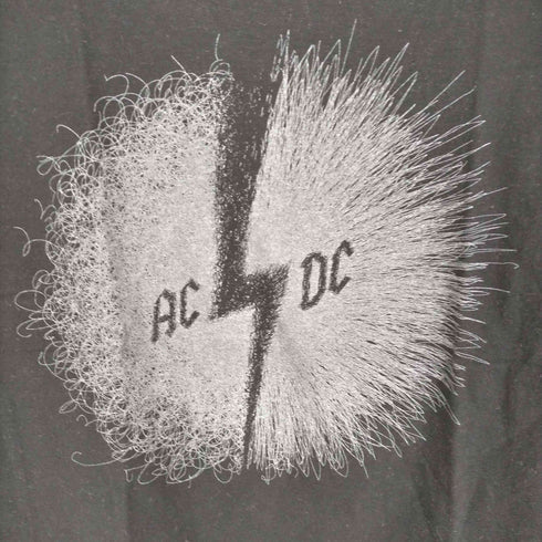 カットオフ加工バンドTシャツ レディース