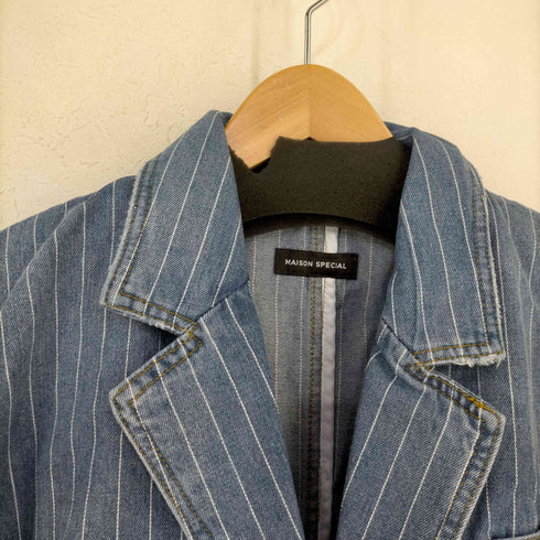 メゾンスペシャル MAISON SPECIAL Denim Jacket レディース FREE
