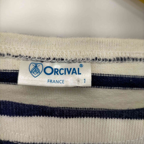 オーチバル ORCIVAL ショートスリーブボーダーバスクシャツ レディース JPN:1
