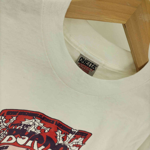 90-00S ONITAボディ バンド プリント S/S Tシャツ メンズ import:M