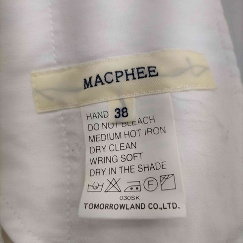 マカフィー MACPHEE ワイドコットンショーツ レディース JPN:38