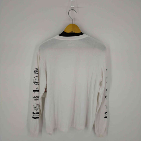 ノーコメントパリ NO COMMENT PARIS PRINT L/S TEE 袖プリ メンズ