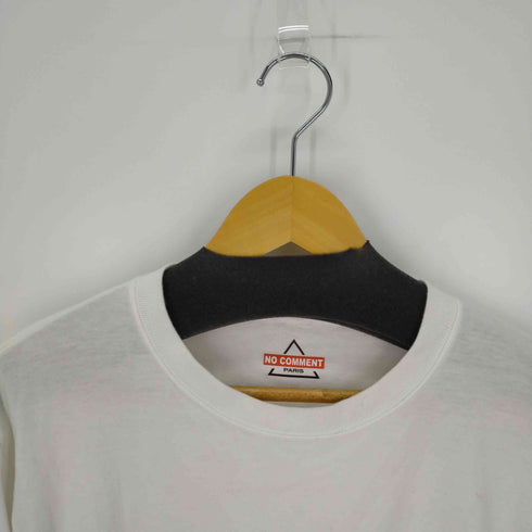 ノーコメントパリ NO COMMENT PARIS PRINT L/S TEE 袖プリ メンズ