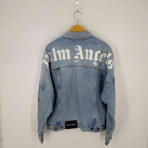 パームエンジェルス Palm Angels Shoulder Logo Denim Jacket デニムジャケット バックショルダーロゴ メンズ JPN:M