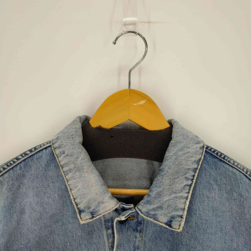 パームエンジェルス Palm Angels Shoulder Logo Denim Jacket デニムジャケット バックショルダーロゴ メンズ JPN:M