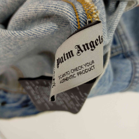 パームエンジェルス Palm Angels Shoulder Logo Denim Jacket デニムジャケット バックショルダーロゴ メンズ JPN:M