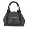 バレンシアガ BALENCIAGA NAVY CABAS S (スモール) カバス レザー レザーハンドバッグ レディース S