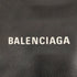 バレンシアガ BALENCIAGA NAVY CABAS S (スモール) カバス レザー レザーハンドバッグ レディース S