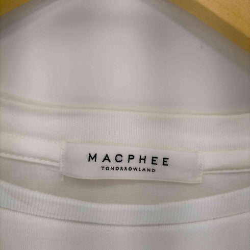 マカフィー MACPHEE コンパクトコットン キャップスリーブプルオーバー レディース JPN:S
