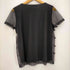 ウィークエンドバイマックスマーラ WEEKEND by Max Mara ビジュ装飾 シアー S/S ブラウス レディース