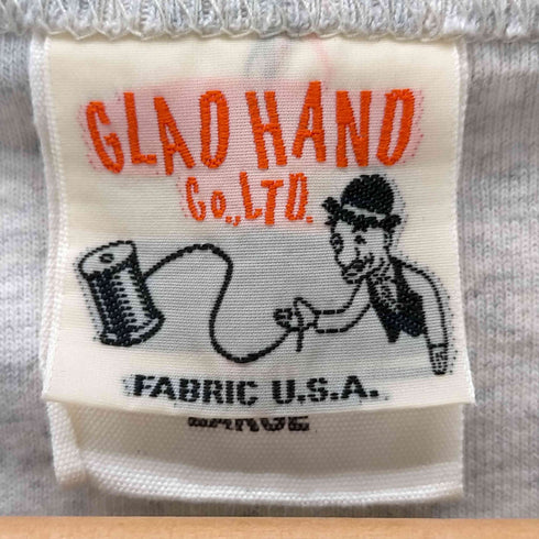 グラッドハンド GLAD HAND ヘンリーネック 半袖Tシャツ メンズ JPN:L