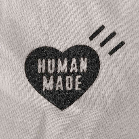ヒューマンメイド HUMANMADE ロゴプリントクルーネックTシャツ メンズ