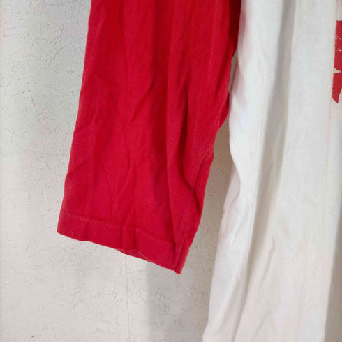 プリントスター printstar フロントプリント ラグランL/Sカットソー BACK TO THE KIDS メンズ JPN:XL
