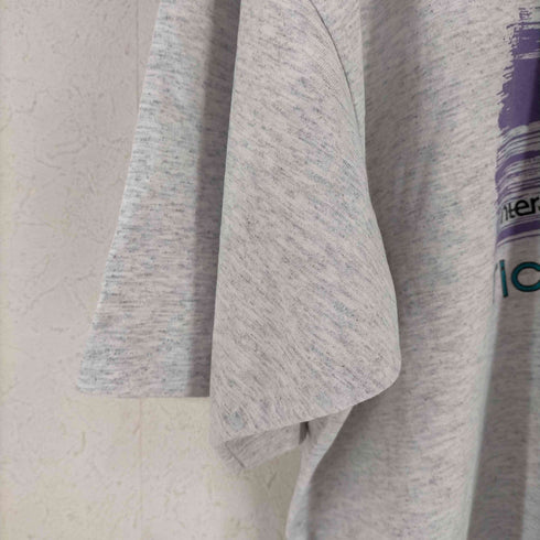 ヘインズ Hanes 90s MADE IN USA フロントプリント霜降りTシャツ Ticket to Ride 1992 メンズ import:XXL