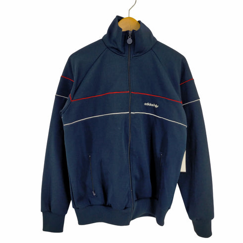 アディダス adidas 80-90s MADE IN TAIWAN トリコロールカラー トラックジャケット YKK メンズ import:L