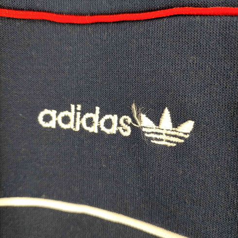 アディダス adidas 80-90s MADE IN TAIWAN トリコロールカラー トラックジャケット YKK メンズ import:L
