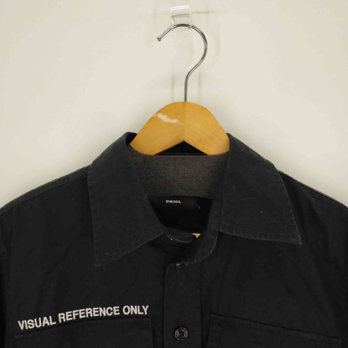 ディーゼル DIESEL VISUAL REFERENCE ONLY デニム切替シャツジャケット メンズ XS