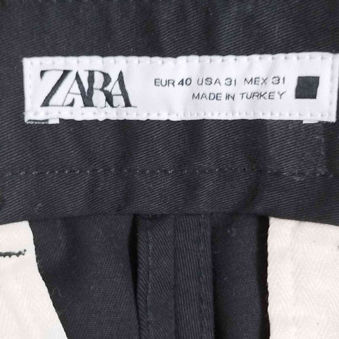 ザラ ZARA スリムコンフォートフィットチノトラウザーズ メンズ US:31