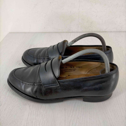 クロケットアンドジョーンズ CROCKETT&JONES MADE IN ENGLAND コインローファー BOSTON メンズ 7 1/2 E