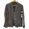 パドカレ pas de calais リネン 4B テーラードジャケット レディース