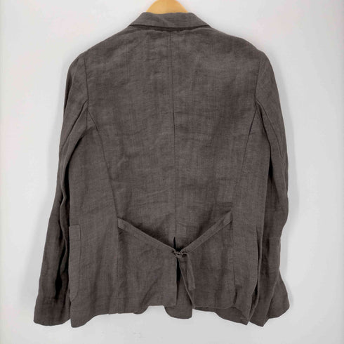 パドカレ pas de calais リネン 4B テーラードジャケット レディース