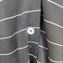 ラルフローレン RALPH LAUREN ナイロンボーダーオープンカラーシャツ レディース import:M