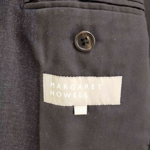 マーガレットハウエル MARGARET HOWELL 2Bテーラードジャケット メンズ M