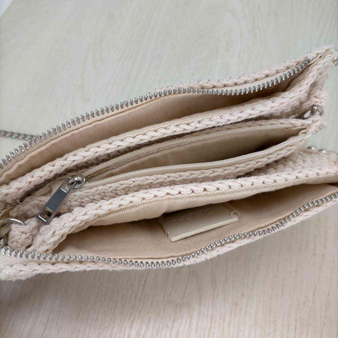 ザラ ZARA ニットショルダーバッグ レディース
