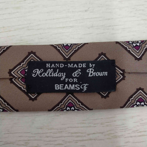 ビームスエフ BEAMS F 総柄ネクタイ メンズ