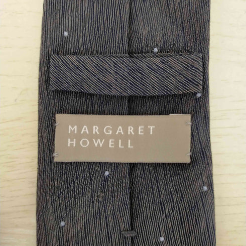 マーガレットハウエル MARGARET HOWELL ドット柄ネクタイ メンズ
