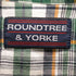 ラウンドツリーアンドヨーク roundtree&yorke OLD インド綿 チェック柄 ボタンダウン 半袖シャツ メンズ import:M