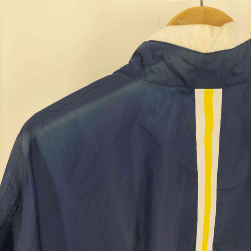 ナイキ NIKE 90S 銀タグ ラバーロゴ ナイロン ハーフコート ジャケット メンズ import:L